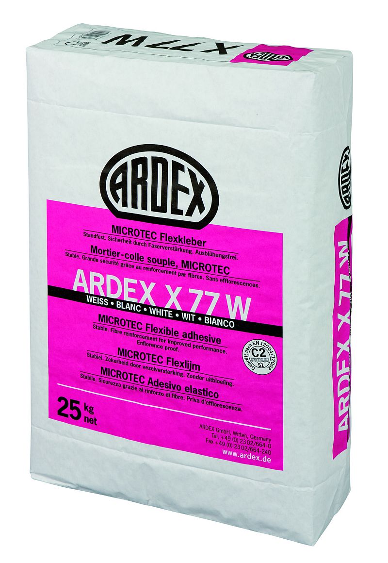 Клей для плитки ARDEX X 77 W