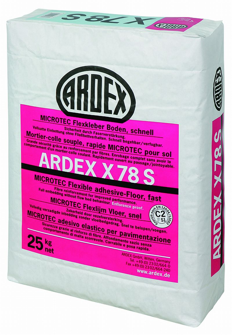 Клей для плитки ARDEX X 78 S(Австрия)
