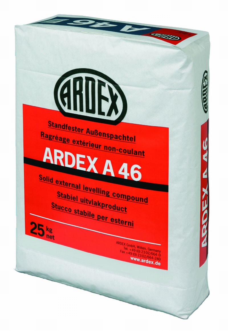 Шпаклевка ARDEX A 46 (Австрия)